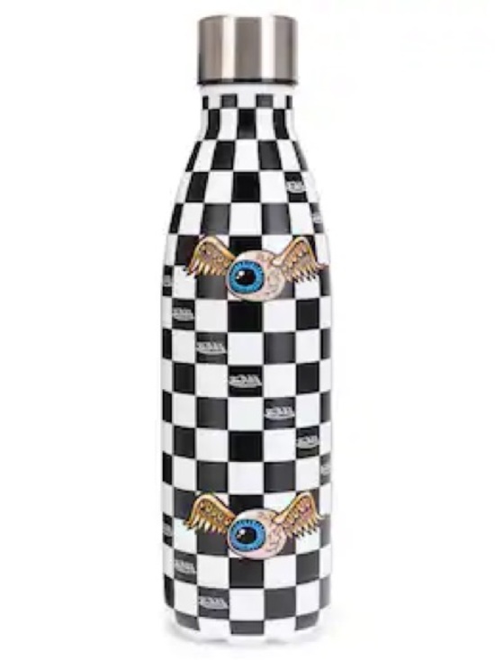 Other - Von Dutch Checkerboard Stainless Water Bottle 24oz insulated Winged Eye Accents